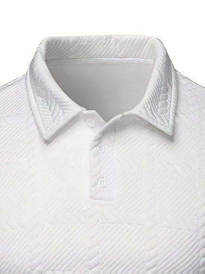 Aris – Jacquard Polohemd