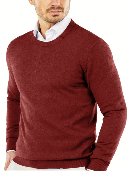 Luca – Strickpullover mit Rundhalsausschnitt