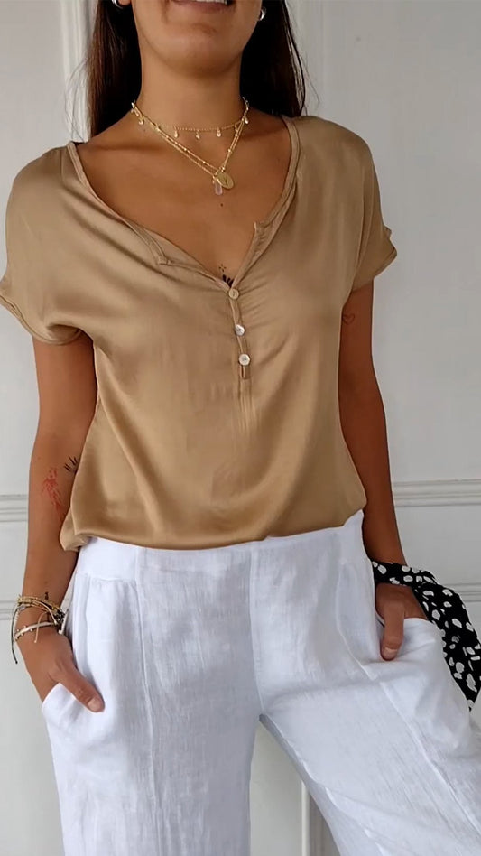 Marisa - T-Shirt in lässiger Eleganz